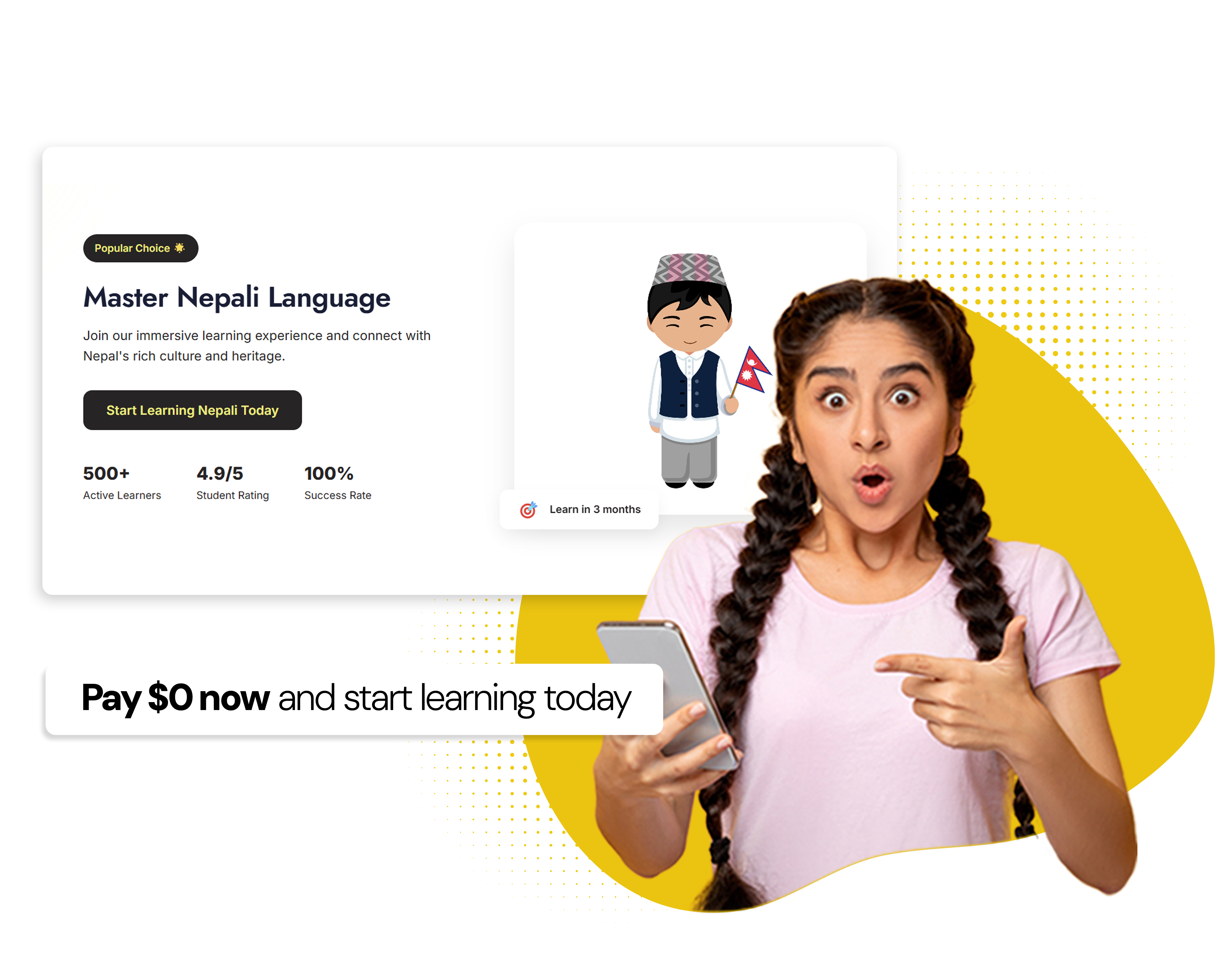 Learn Nepali Free Online with kakaaki