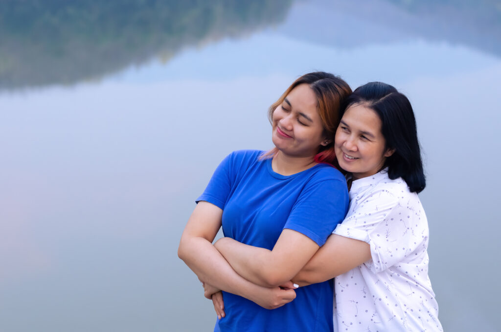 Mother and daughter sharing their experience of learning Nepali in Kakaaki’s online language classes.